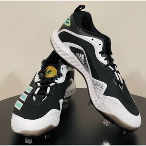 Adidas Icon 6 Bounce ECP Core Men's Size 13 Black Gold‎ Baseball Cleats EH2378